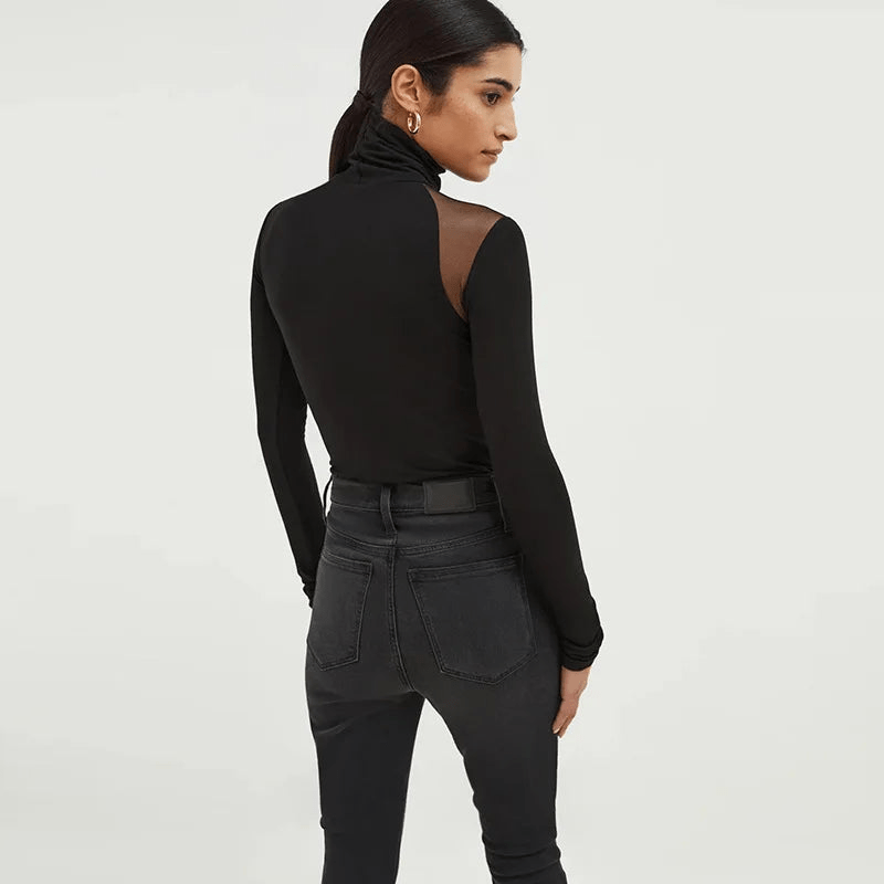 Usha | Stijlvolle Dames Top Met Lange Mouwen | Hoogwaardige Stof | Modieus En Comfortabel - Sorata