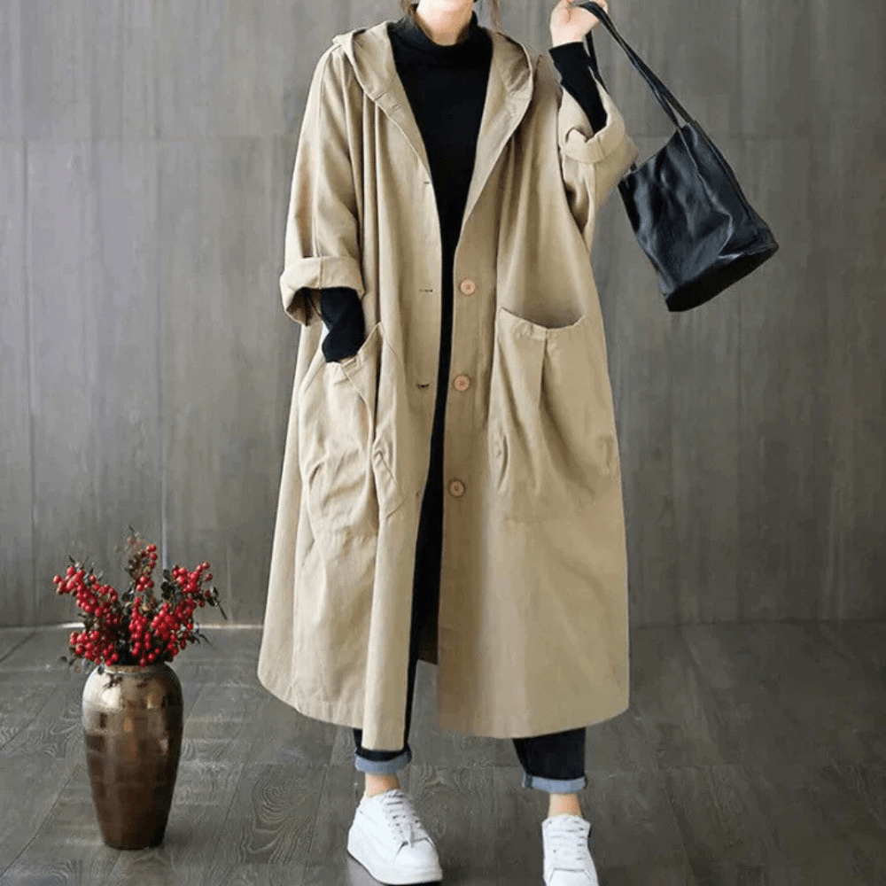 Vespera | Trenchcoat Jas | Waterafstotend & Winddicht | Voor Dames | Oversized - Sorata