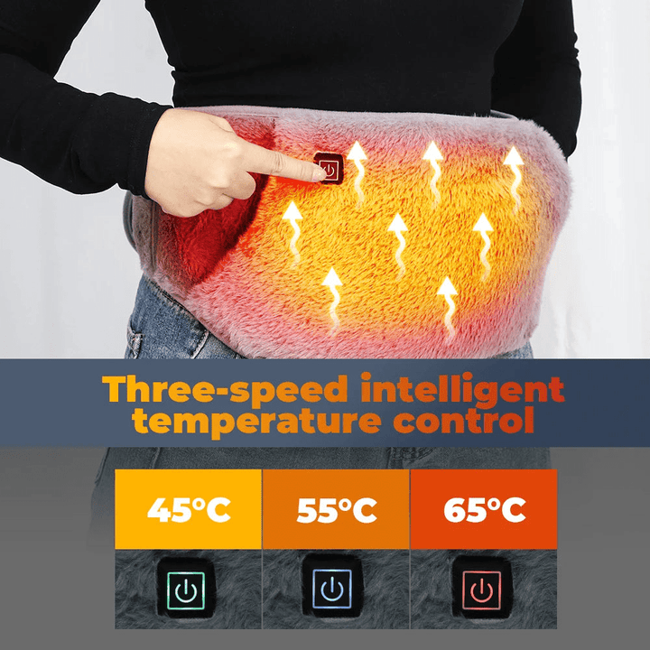 Warmtegordel | Menstruatie Buikverwarmer | Buikpijn & Kramp Verlichting - Sorata