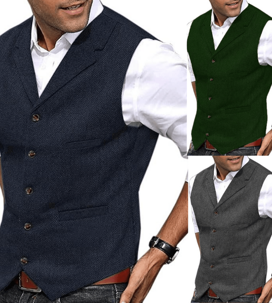 Willemsen | Trendy & Casual Traditionele Heren Gilet - Sorata