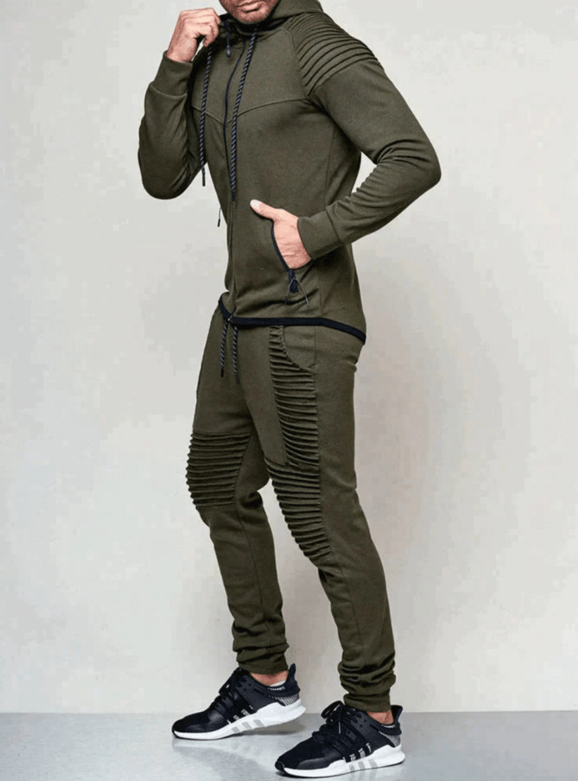 Wiro | Stijlvol En Veelzijdig Set | Heren Kleding Sport Set - Sorata
