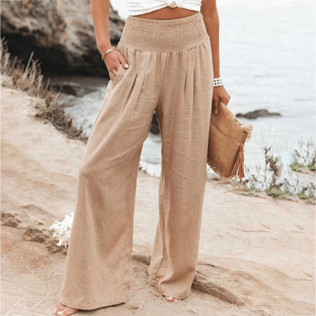 Xana | Chique Dames Broek | Lichte En Ademende Materiaal - Sorata