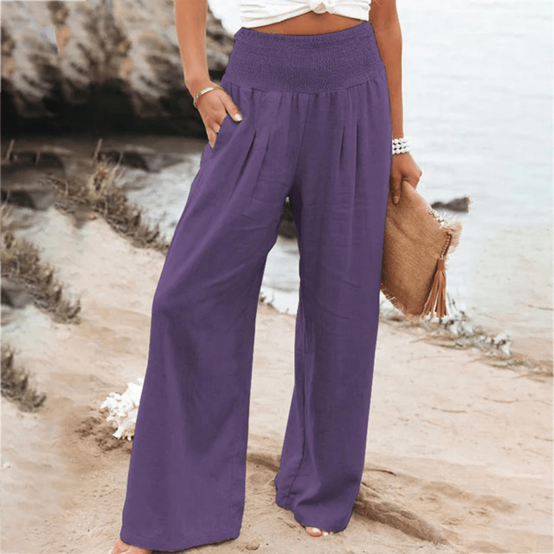 Xana | Chique Dames Broek | Lichte En Ademende Materiaal - Sorata