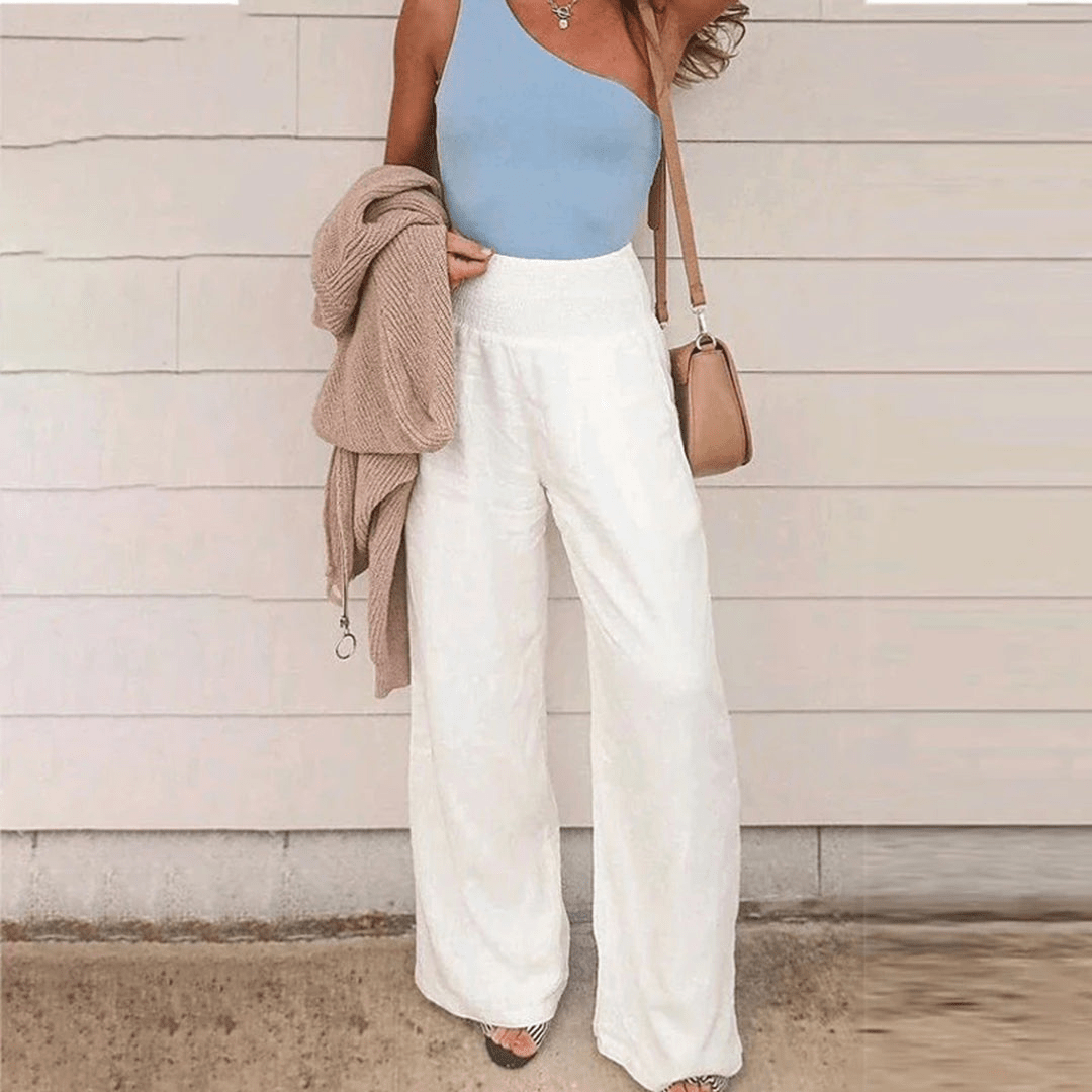 Xana | Chique Dames Broek | Lichte En Ademende Materiaal - Sorata