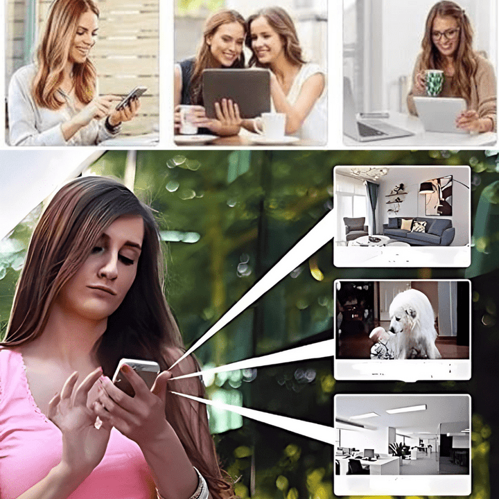 XSProtect | Draadloze 1080P WiFi Beveiligingscamera | Veiligheid | Bediening met App - Sorata