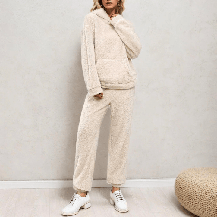 Yade | Dames Kleding | Warm Teddy Huispak Voor De Winter | Comfortabel & Trendy - Sorata