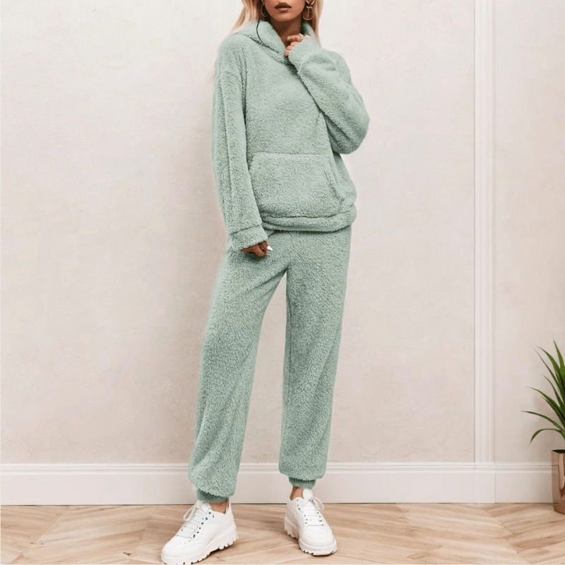 Yade | Dames Kleding | Warm Teddy Huispak Voor De Winter | Comfortabel & Trendy - Sorata