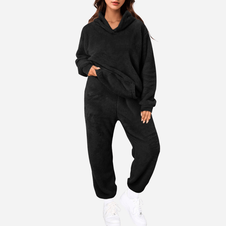 Yade | Dames Kleding | Warm Teddy Huispak Voor De Winter | Comfortabel & Trendy - Sorata